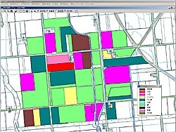 農業GIS-システム画面例